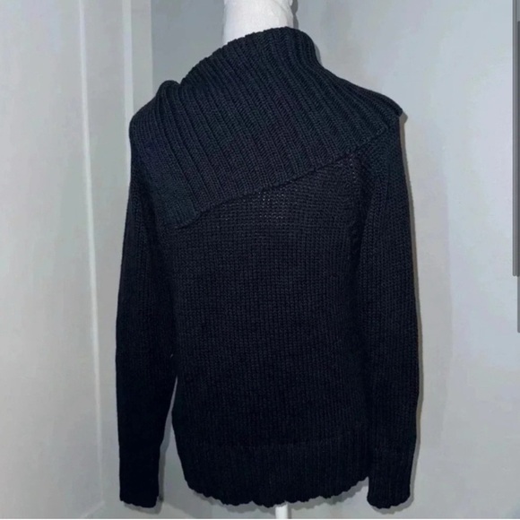 Michael Kors Knit Turtleneck with Button Detail - Picture 3 of 8